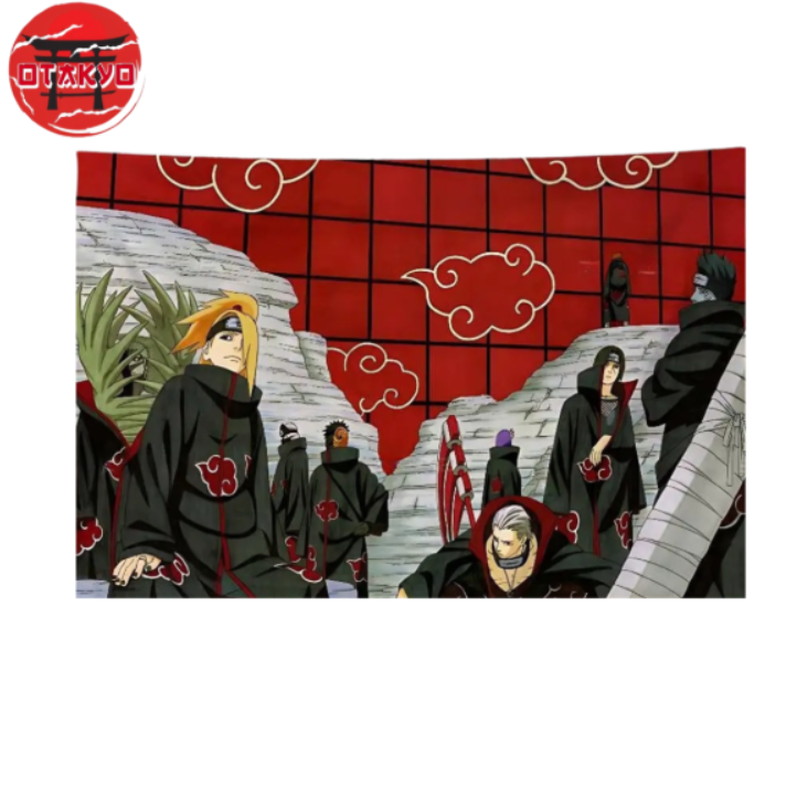 Flag Akatsuki "Organization Members" – Naruto™