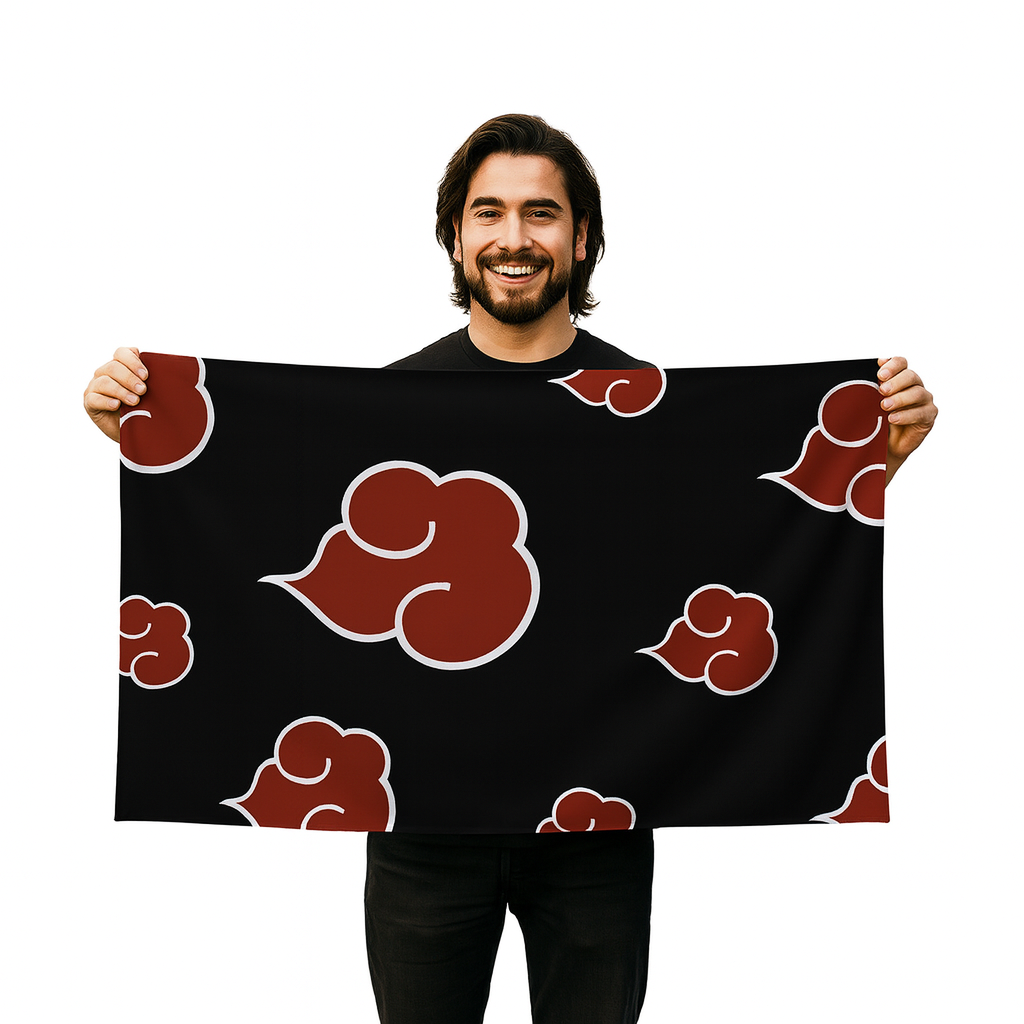 Flag Akatsuki "Red Clouds" - Naruto™