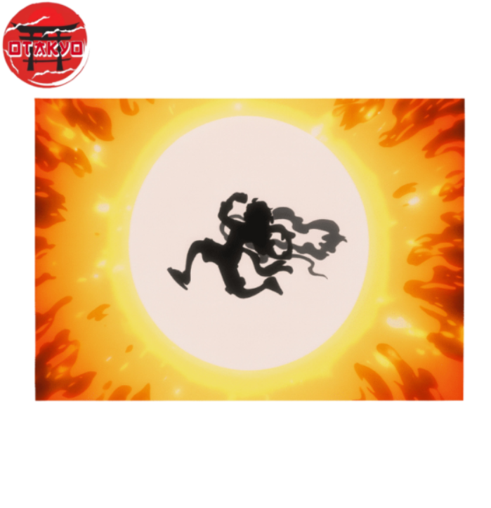 Flag Luffy "Silhouette Gear 5" - One Piece™