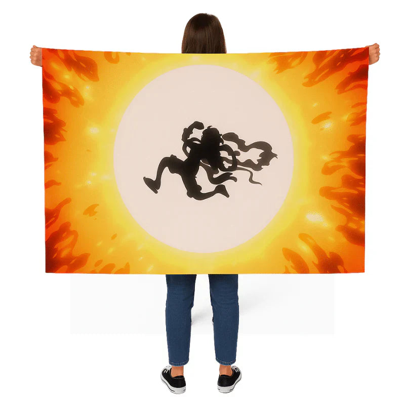 Flag Luffy "Silhouette Gear 5" - One Piece™