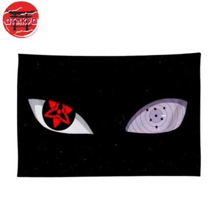 Flag Madara Uchiha "Sharingan And Rinnegan" – Naruto™