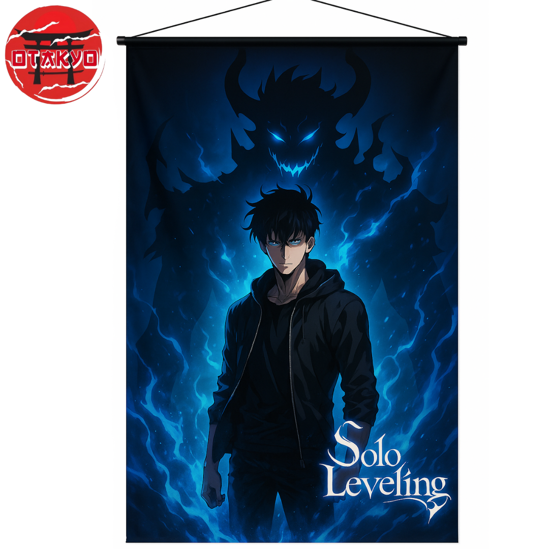 Flag Sung Jin-Woo "Shadow of the Monarch" - Solo Leveling™