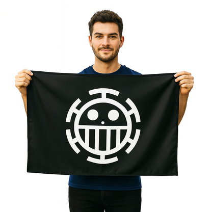 Flag Trafalgar D. Water Law - One Piece™
