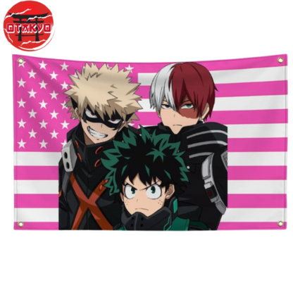 Flag "Trio of Heroes" – My Hero Academia™