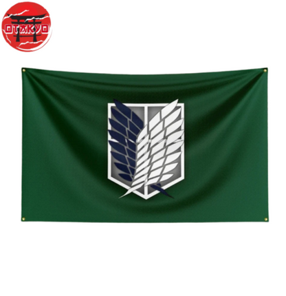 Flag Wings of Freedom Emblem - Attack on Titan™