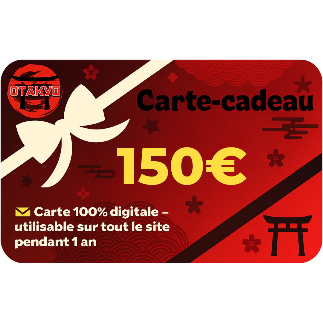 Gift Card 150€ - Anime Figures Otakyo