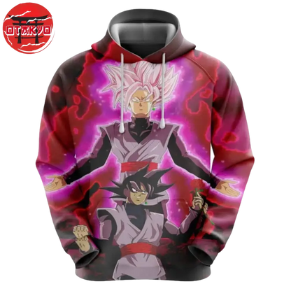 Hoodie Black Goku "Pink" - Dragon Ball Z™