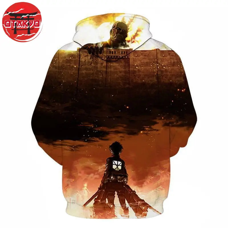 Hoodie Eren "Fall of Wall Maria" - Attack on Titan™