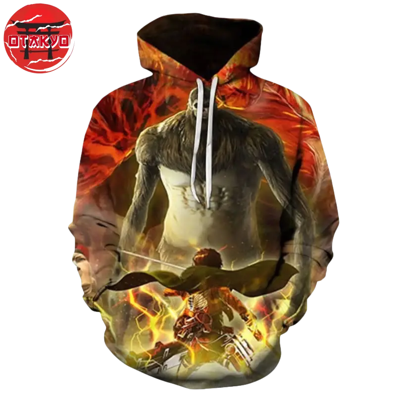 Hoodie Eren vs Bestial Titan - Attack on Titan™