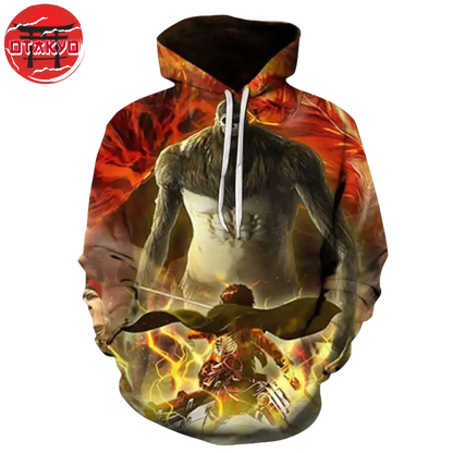 Hoodie Eren vs Bestial Titan - Attack on Titan™
