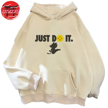 Hoodie Goku "Just Do It" - Dragon Ball Z™