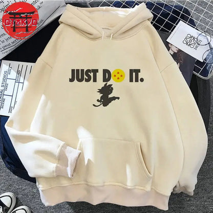 Hoodie Goku "Just Do It" - Dragon Ball Z™