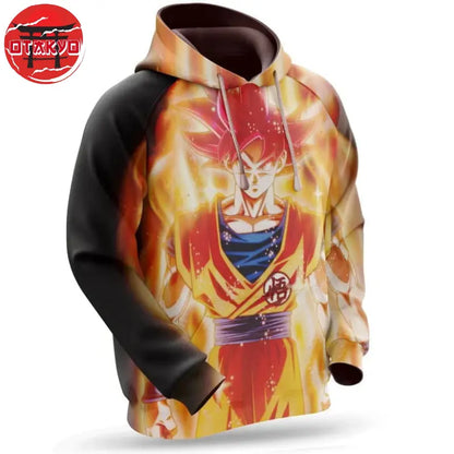 Hoodie Goku "Super Saiyan God" - Dragon Ball Z™