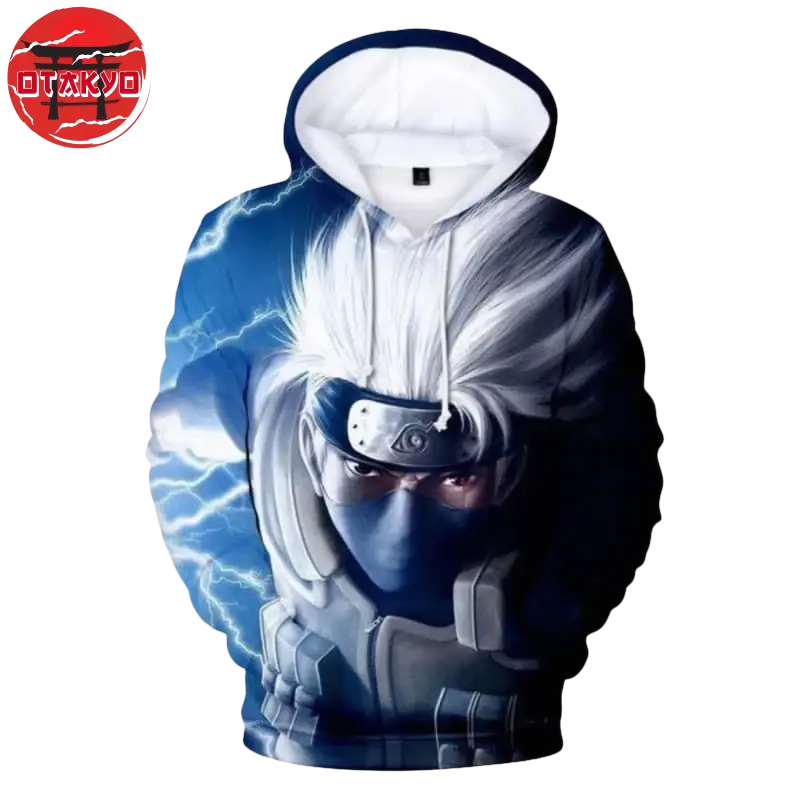 Hoodie Kakashi "Chidori" - Naruto Shippuden™