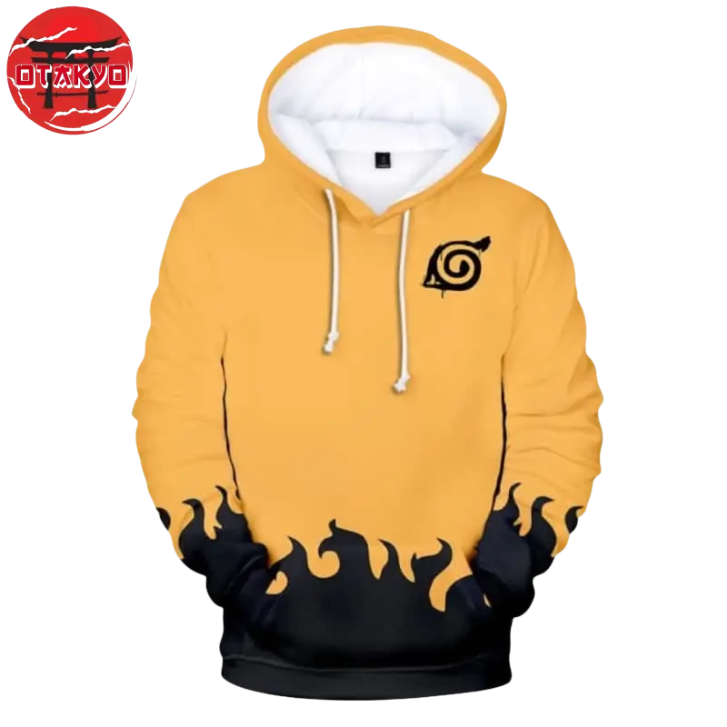 Hoodie Konoha Yellow - Naruto Shippuden™