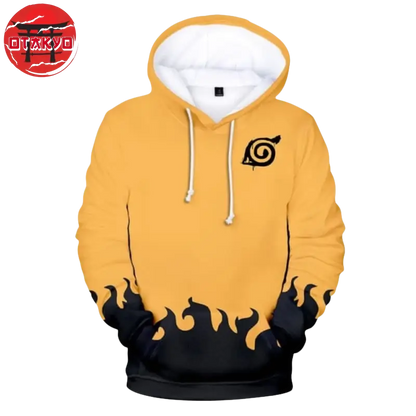 Hoodie Konoha Yellow - Naruto Shippuden™