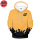 Hoodie Konoha Yellow - Naruto Shippuden™