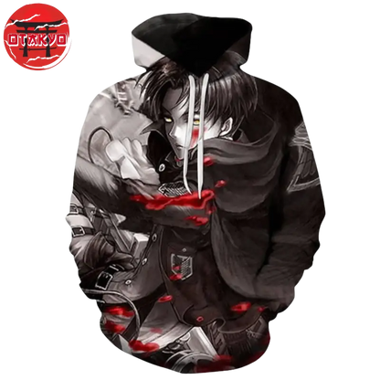 Hoodie Levi "Blood" - Attack on Titan™