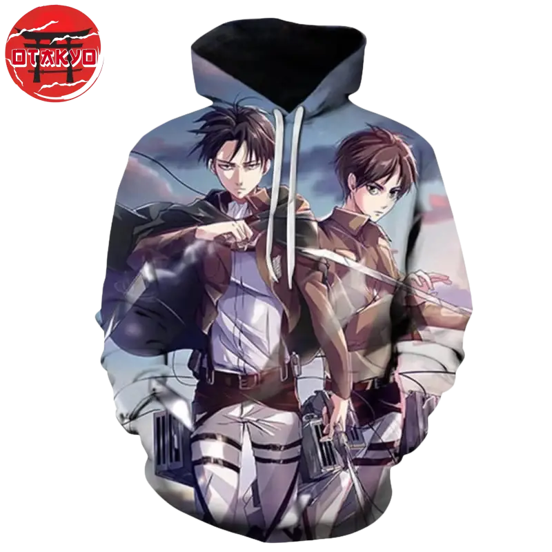 Hoodie Levi x Eren - Attack on Titan™