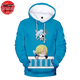Hoodie Sanji Black Leg - One Piece™