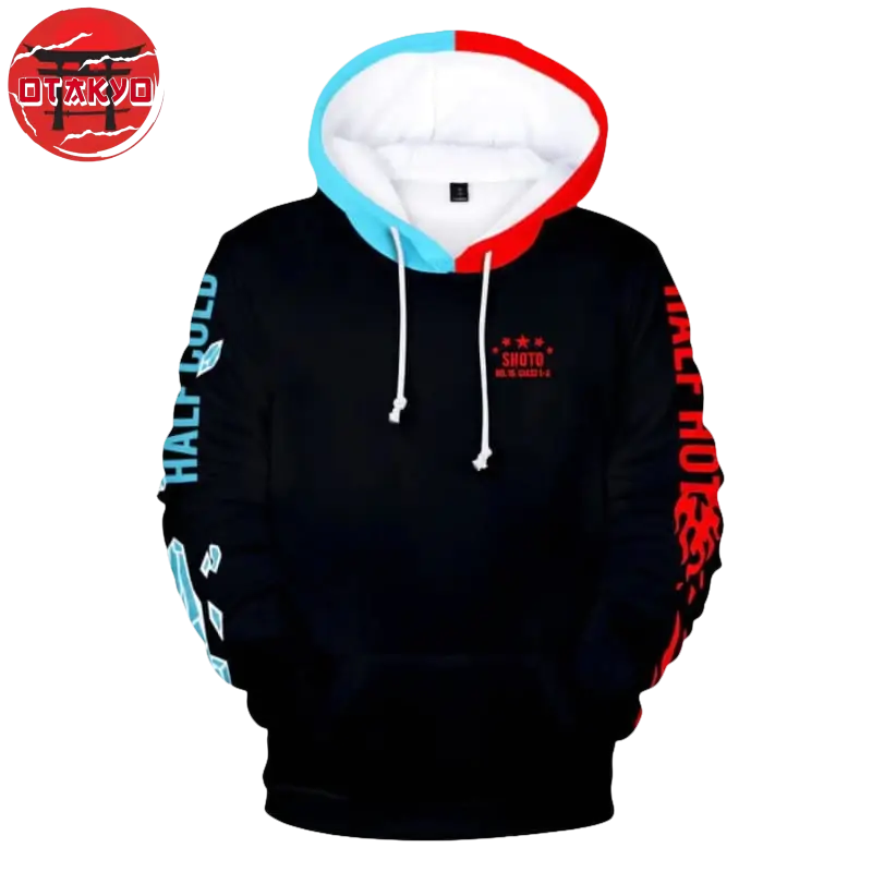 Hoodie Shoto "Ice and Fire" - My Hero Academia™