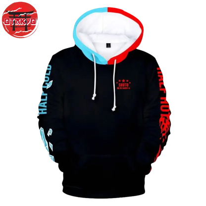 Hoodie Shoto "Ice and Fire" - My Hero Academia™