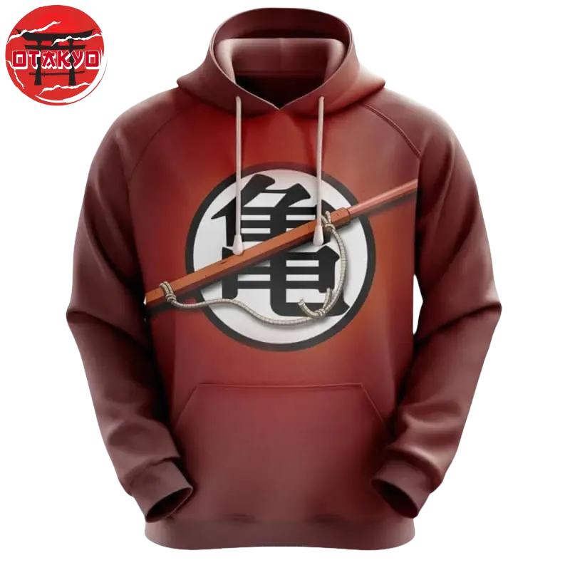 Hoodie Son Goku "Nyoï Bo" - Dragon Ball Z™