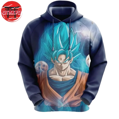 Hoodie Son Goku "Super Saiyan Blue" - Dragon Ball Z™