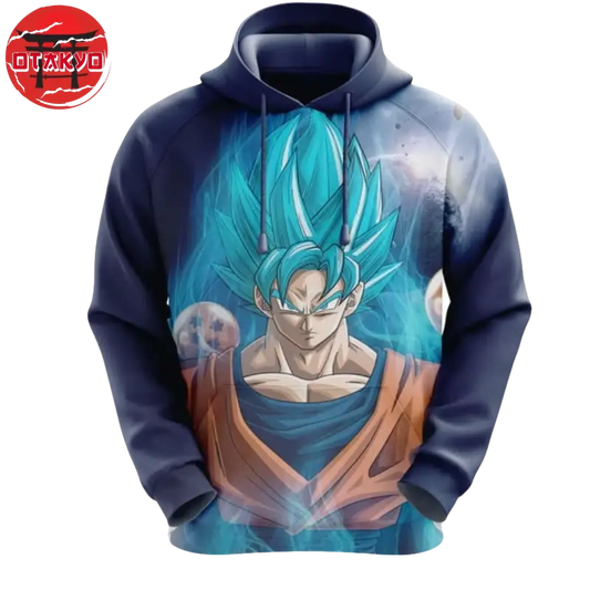 Hoodie Son Goku "Super Saiyan Blue" - Dragon Ball Z™