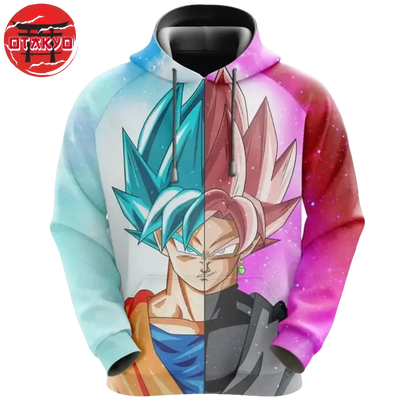 Hoodie Son Goku "Super Saiyan Blue / Pink" - Dragon Ball Z™