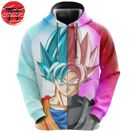 Hoodie Son Goku "Super Saiyan Blue / Pink" - Dragon Ball Z™