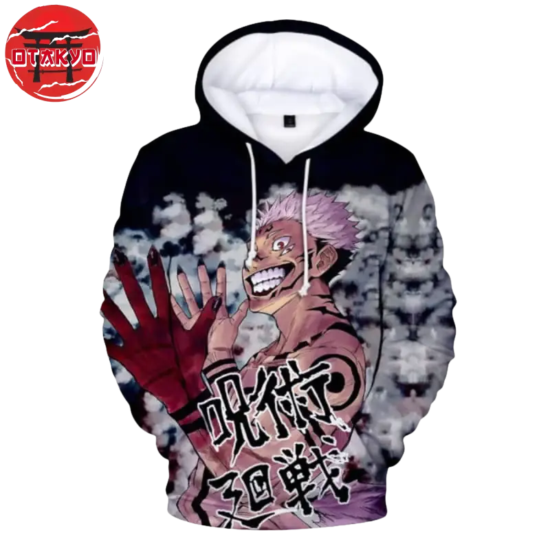 Hoodie Sukuna "Blood" - Jujutsu Kaisen™