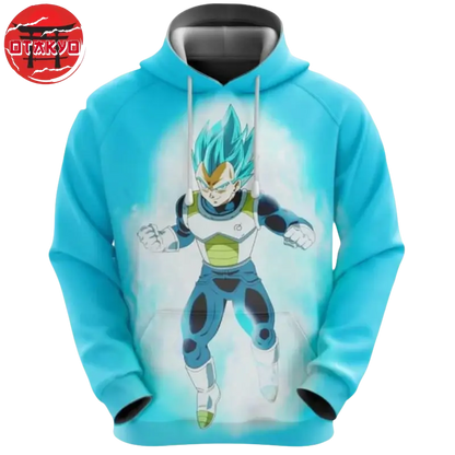 Hoodie Vegeta "Super Saiyan Blue" - Dragon Ball Z™