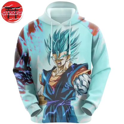 Hoodie Vegetto "SSJ Blue" - Dragon Ball Z™