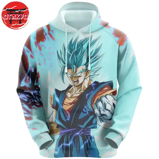 Hoodie Vegetto "SSJ Blue" - Dragon Ball Z™