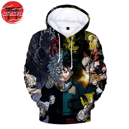Hoodie "War" - My Hero Academia™