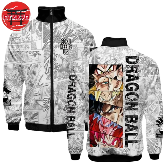 Jacket Goku "Transformations" - Dragon Ball Z™
