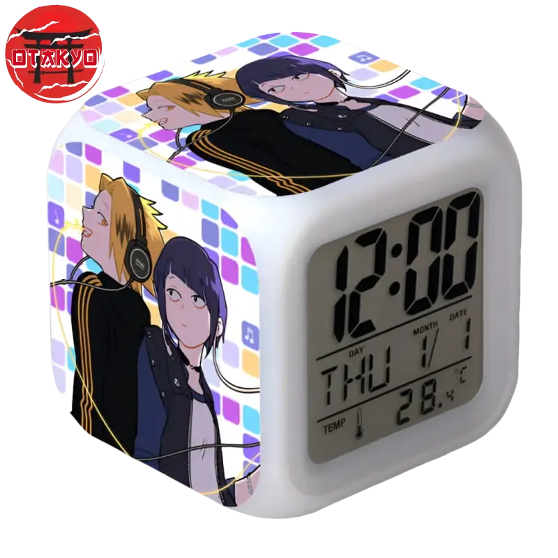 LED Alarm Clock Denki x Mina - My Hero Academia™