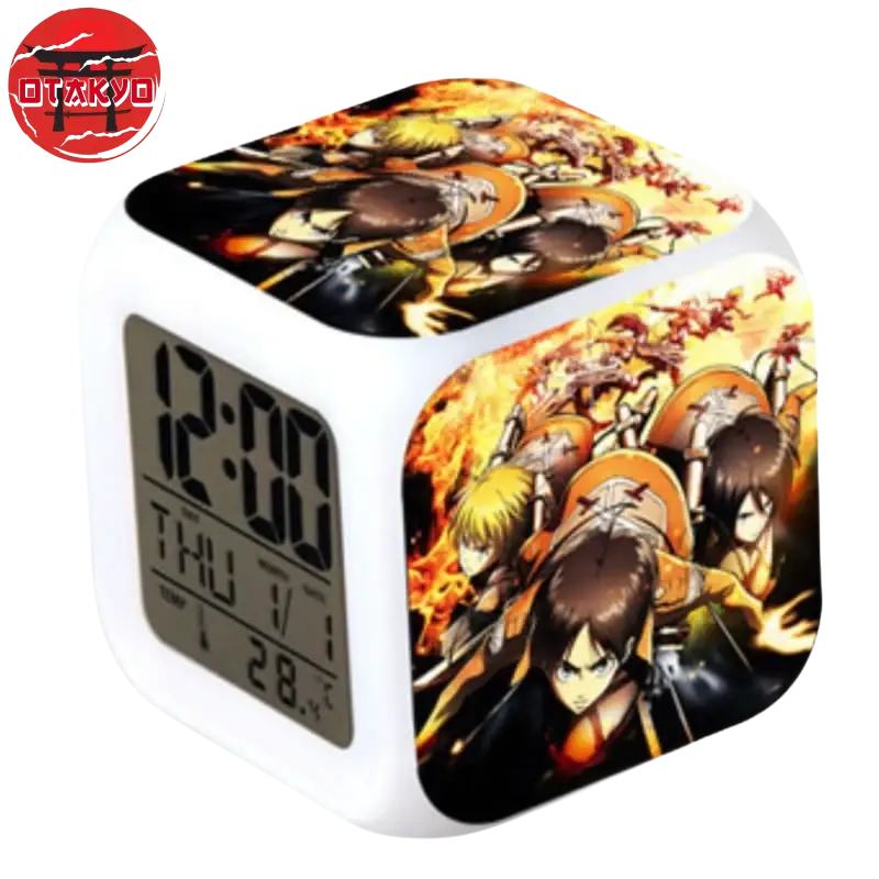 LED Alarm Clock Exploration Battalion "Combat" - Attack on Titan™