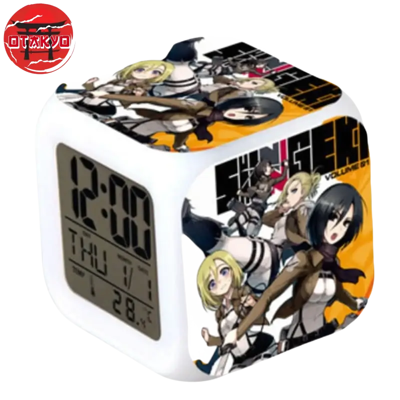 LED Alarm Clock Girls Power - Attack on Titan™