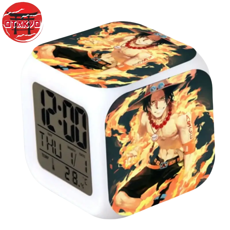 LED Alarm Clock Hiken no Ace - One Piece™
