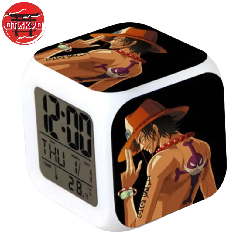 LED Alarm Clock Portgas D. Ace - One Piece™