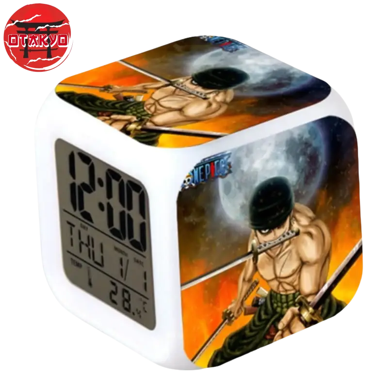 LED Alarm Clock Roronoa Zoro - One Piece™