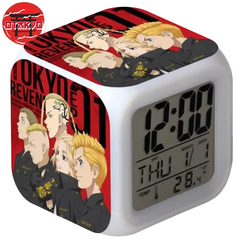 LED Alarm Clock Tokyo Manjikai - Tokyo Revengers™