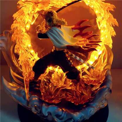 LED Figure Kyojuro Rengoku "Flame Breathing" - Demon Slayer™