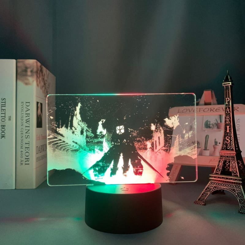 LED Lamp Eren Jaeger Two-Tone - Attack on Titan™
