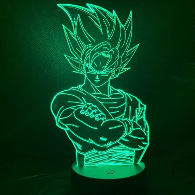 LED Lamp Goku SSJ Pink - Dragon Ball Z™