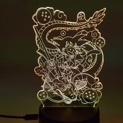 LED Lamp Goku x Shenron - Dragon Ball Z™
