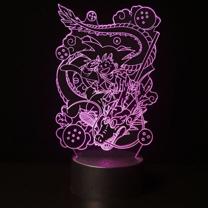 LED Lamp Goku x Shenron - Dragon Ball Z™