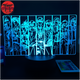 LED Lamp Hueco Mundo Characters - Bleach™